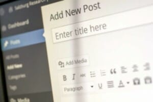 WordPress Add New Post public domain image courtesy of pixabay.com