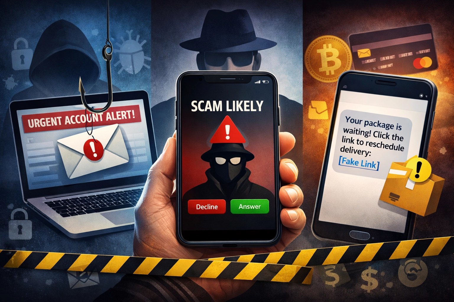 Modern Scam Defense: How Consumers and Businesses Can Recognize and Stop Email, Phone, and Text Fraud