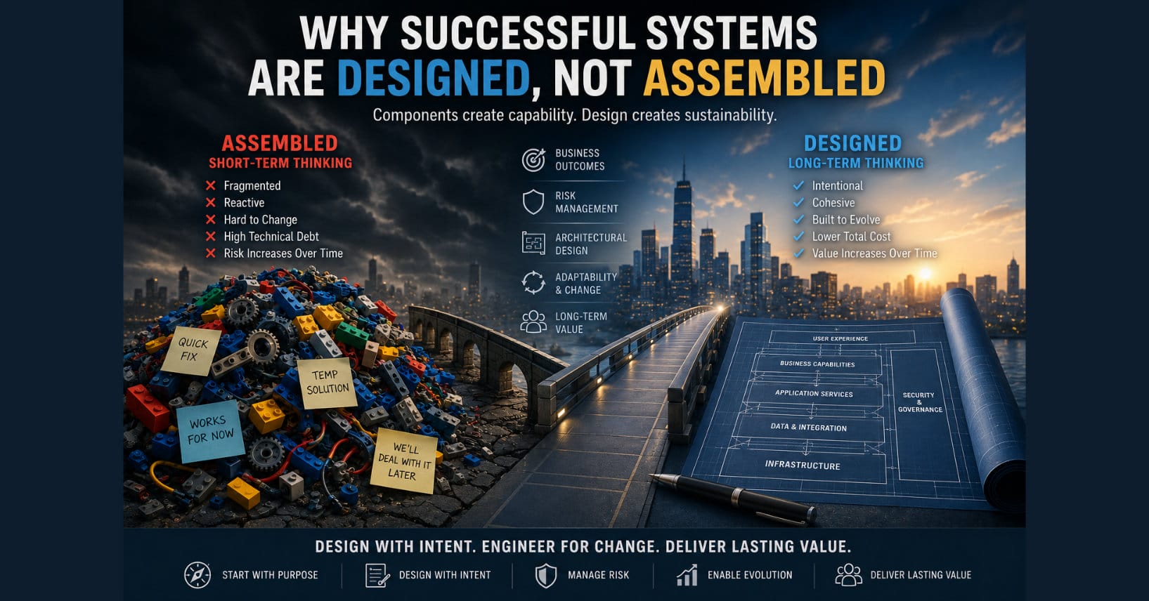 Why Successful Systems Are Designed, Not Assembled