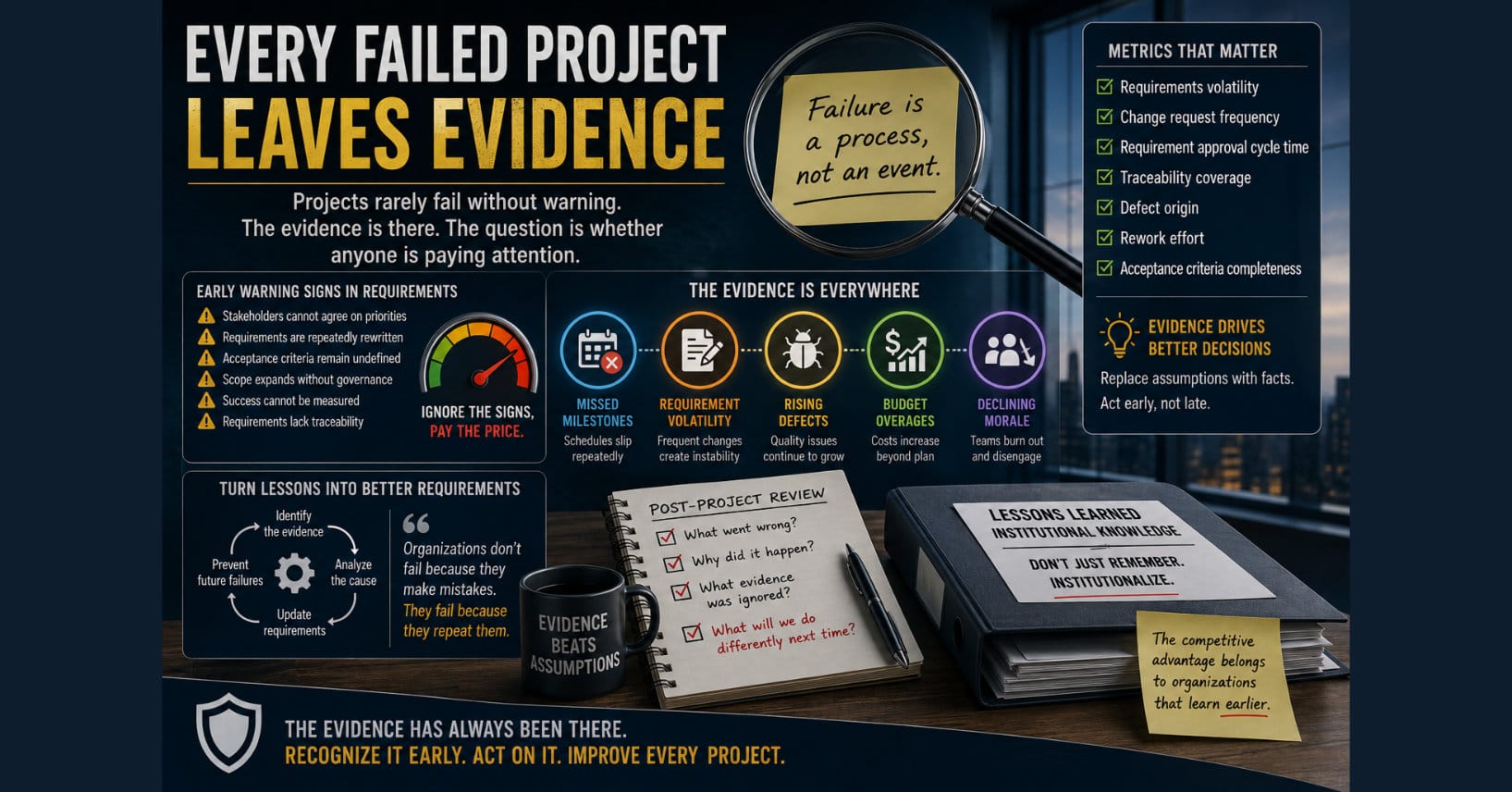 Every Failed Project Leaves Evidence